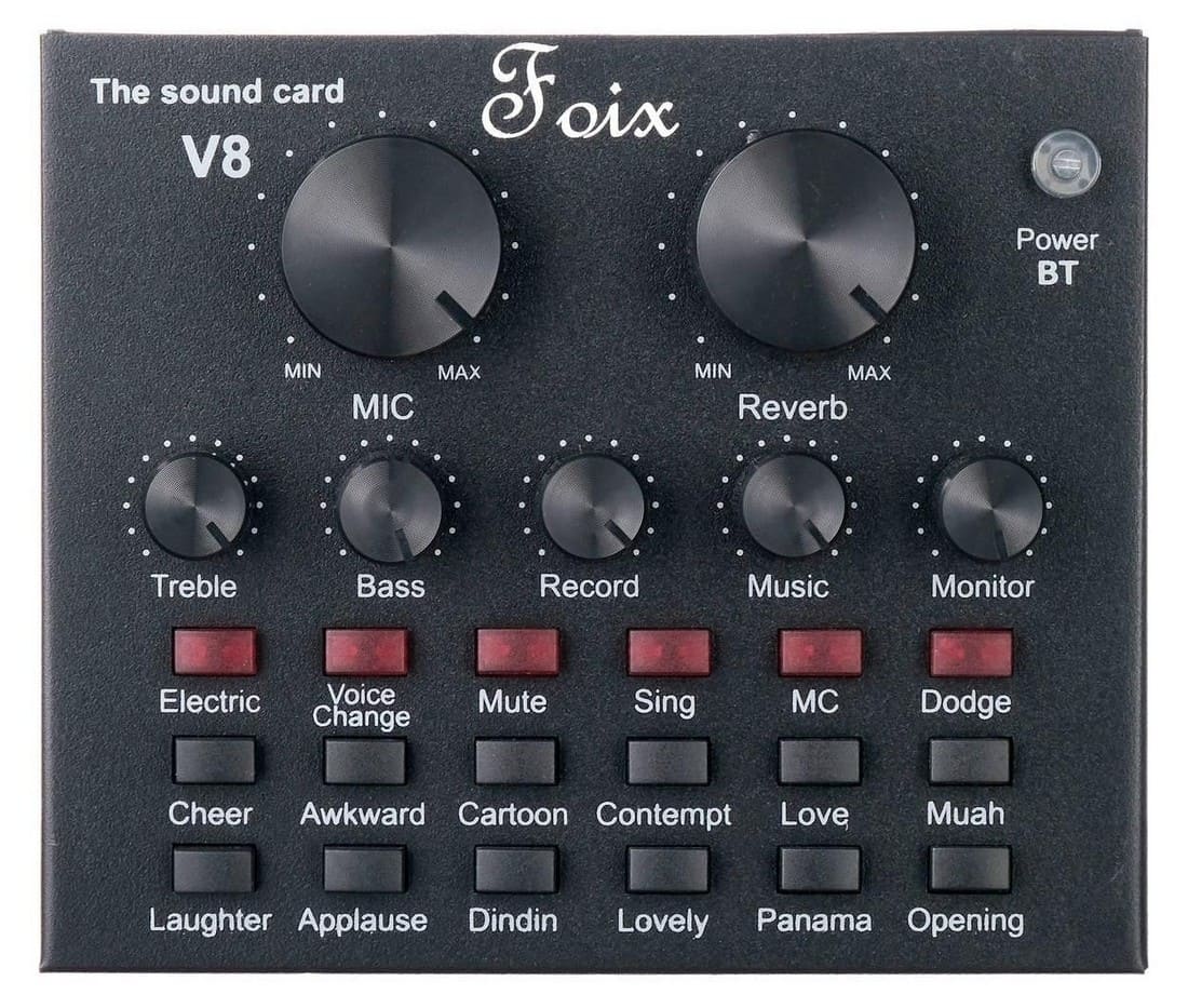 Комплект для звукозаписи Foix V8+BM800