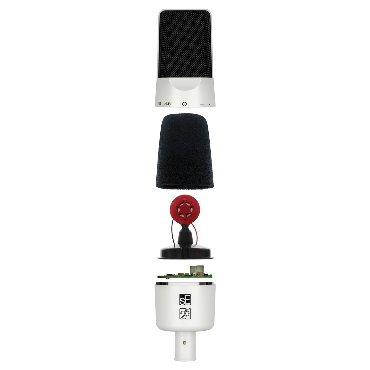 Конденсаторный микрофон SE Electronics X1A 2C White 25th Anniversary