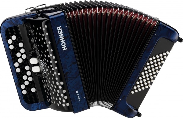 Баян Hohner Nova II 48 (A1554/A4254) blue