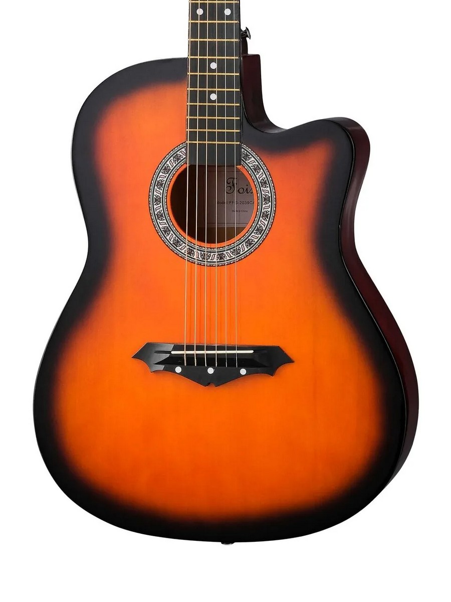 Акустическая гитара Комплект Foix FFG-2039CAP-SB