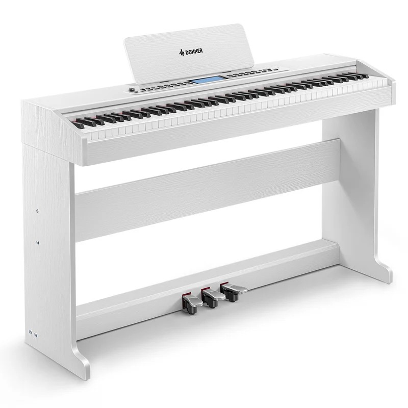 Цифровое пианино Donner DEP-20 White + Stand