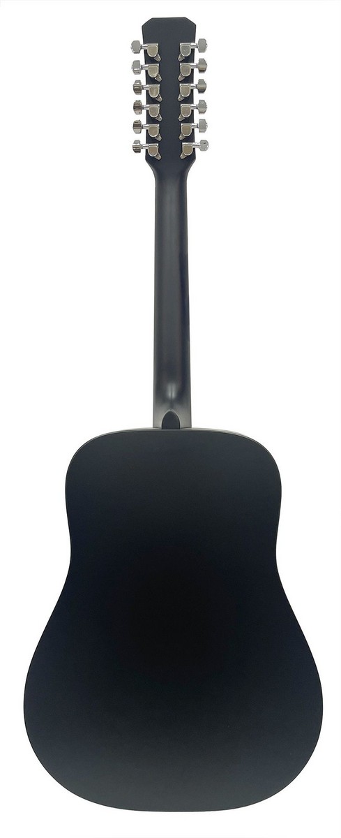 Двенадцатиструнная гитара JET JD-255/12 BKS