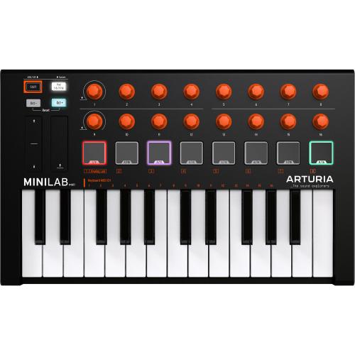 MIDI клавиатура Arturia Minilab mkII Orange