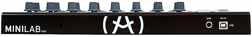 MIDI клавиатура Arturia MiniLab mkII Deep Black Edition