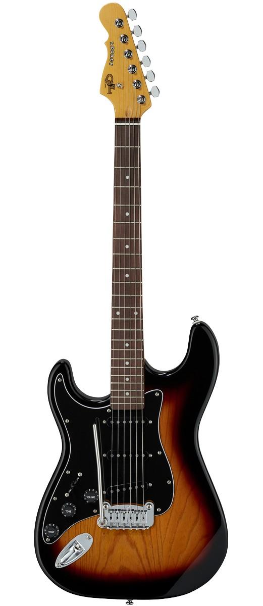 Электрогитара G&L Tribute Legacy L/H 3-Tone Sunburst RW