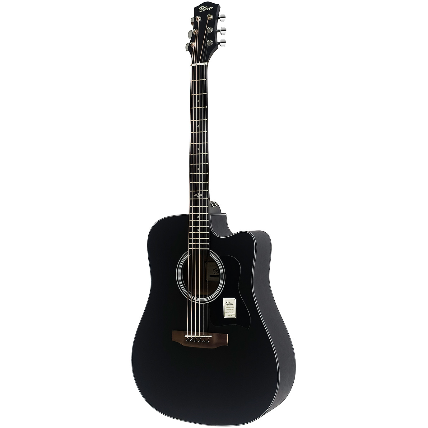 Трансакустическая гитара Klever KD-710S BK+EQ