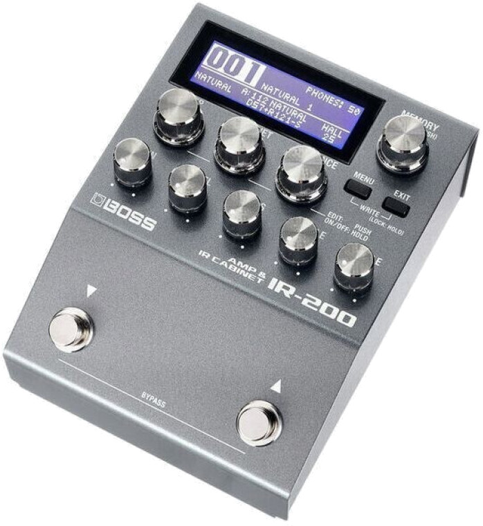 Педаль эффектов Boss IR-200 Amp & IR Cabinet
