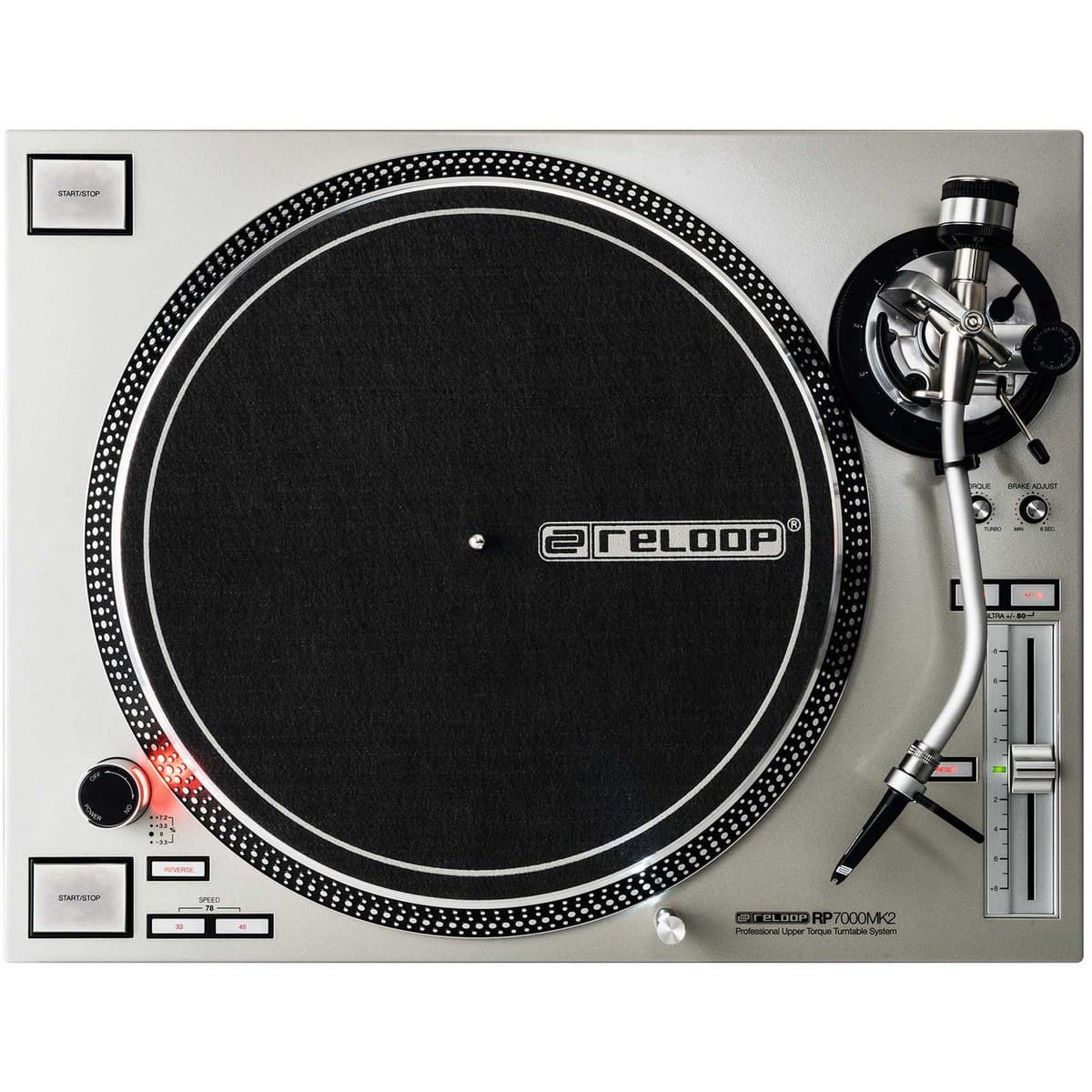 Проигрыватель виниловых дисков Reloop RP-7000 MK2 Silver 