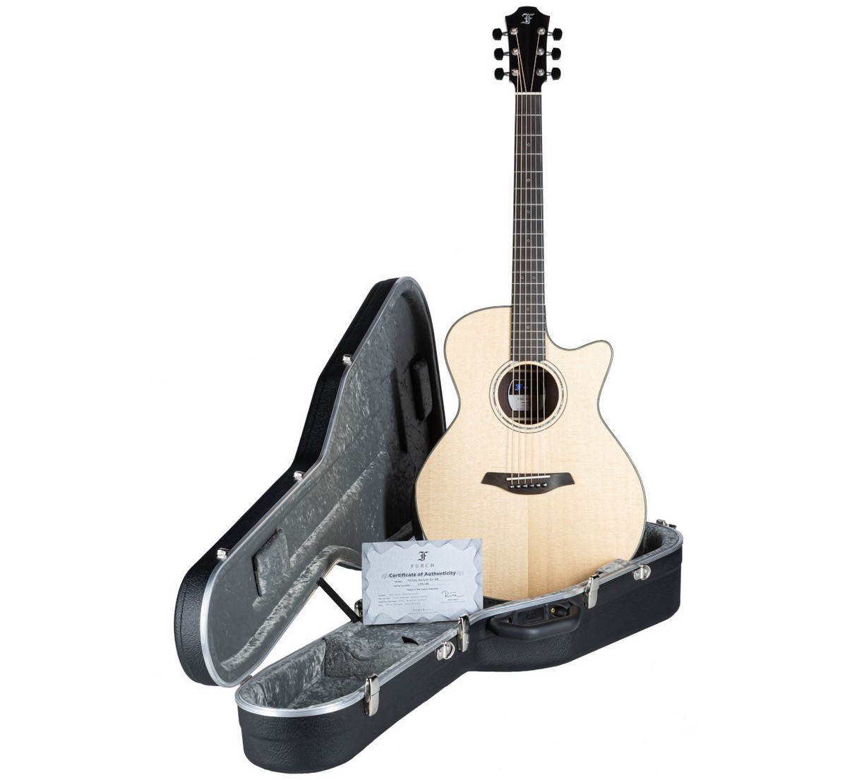 Электроакустическая гитара FURCH Yellow Deluxe Gc-SR SPA + Кейс