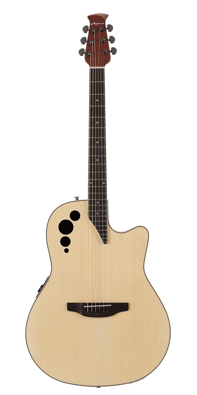 Электроакустическая гитара APPLAUSE AE44II-4 Elite Mid Cutaway Natural