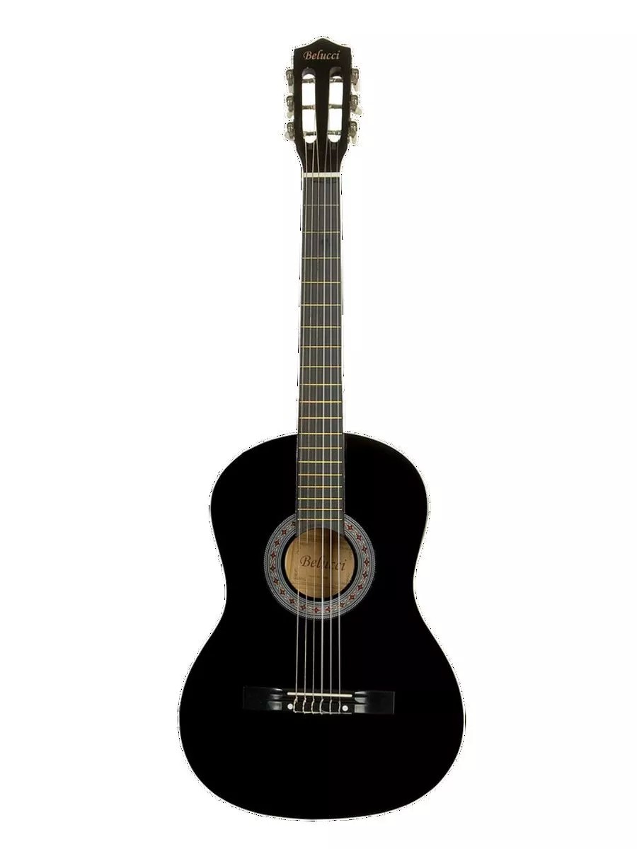 Классическая гитара Комплект Belucci BC3805 SET BK
