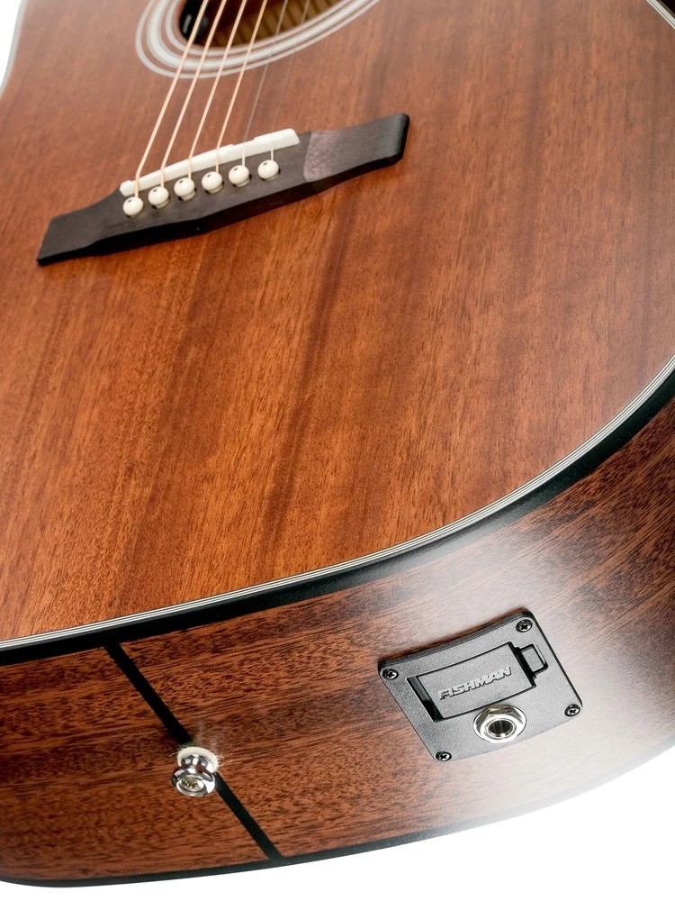 Электроакустическая гитара Cort PURE-DCMF-NS-WBAG