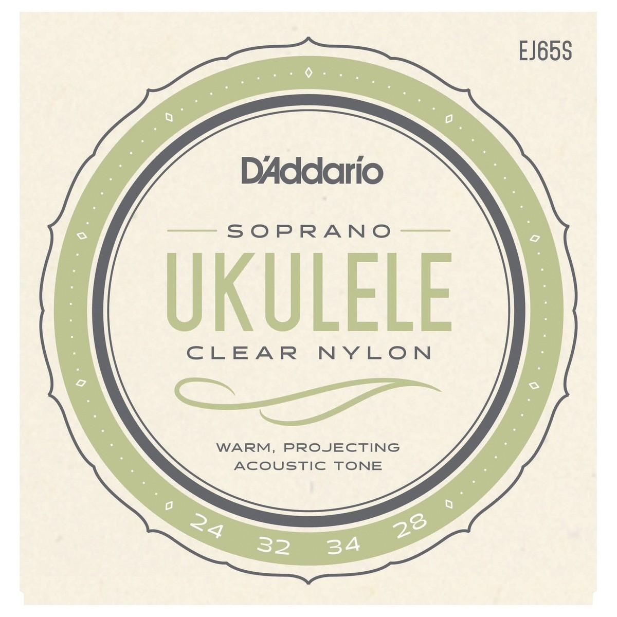 Струны для укулеле D'Addario EJ65S