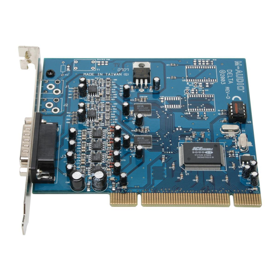 Звуковая карта M-Audio Delta 44