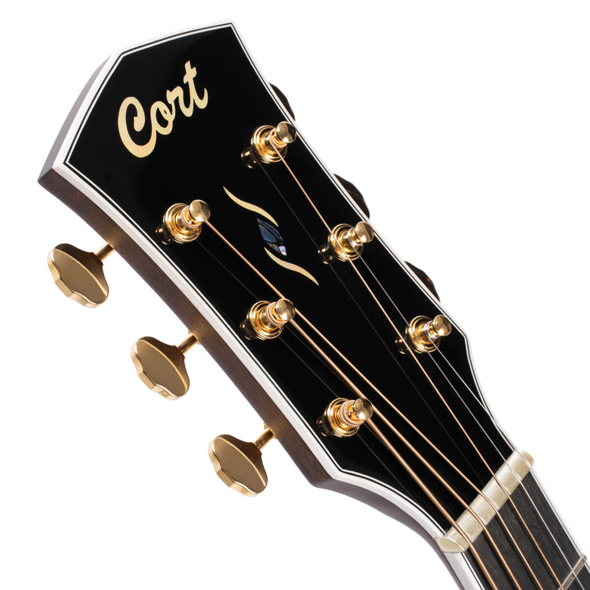 Электроакустическая гитара Cort Gold-OC8-WCASE-NAT Gold Series