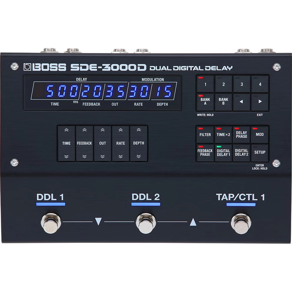 Педаль эффектов Boss SDE-3000 Dual Delay