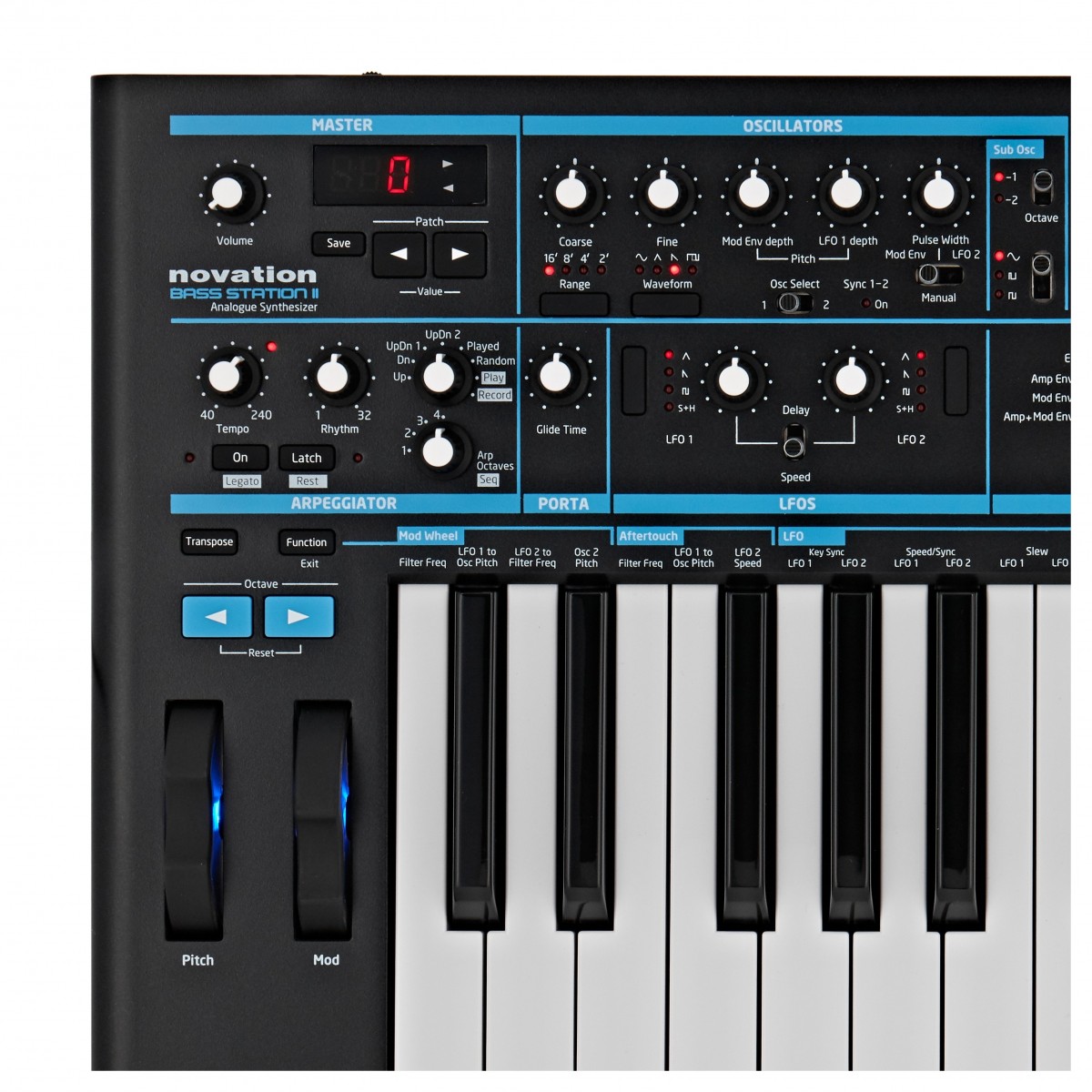 Синтезатор Novation Bass Station II