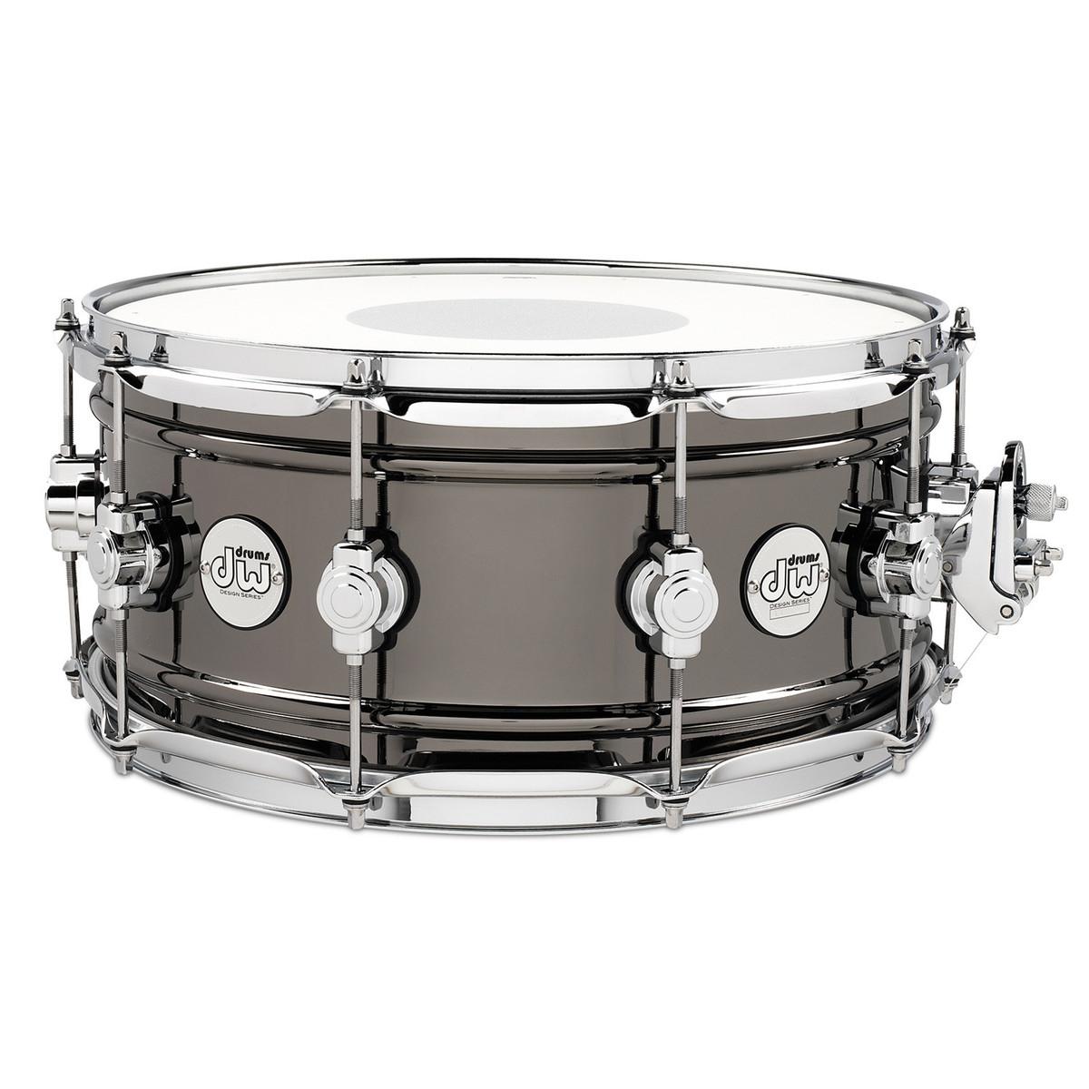 Малый барабан Drum Workshop Snare Drum Design Black Brass 14x6,5