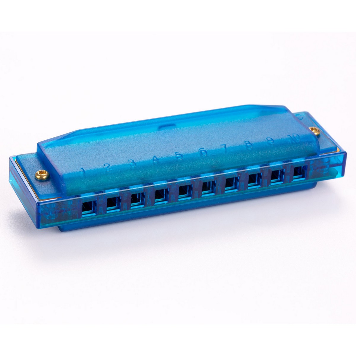 Губная гармошка HOHNER M1110B Translucent Blue