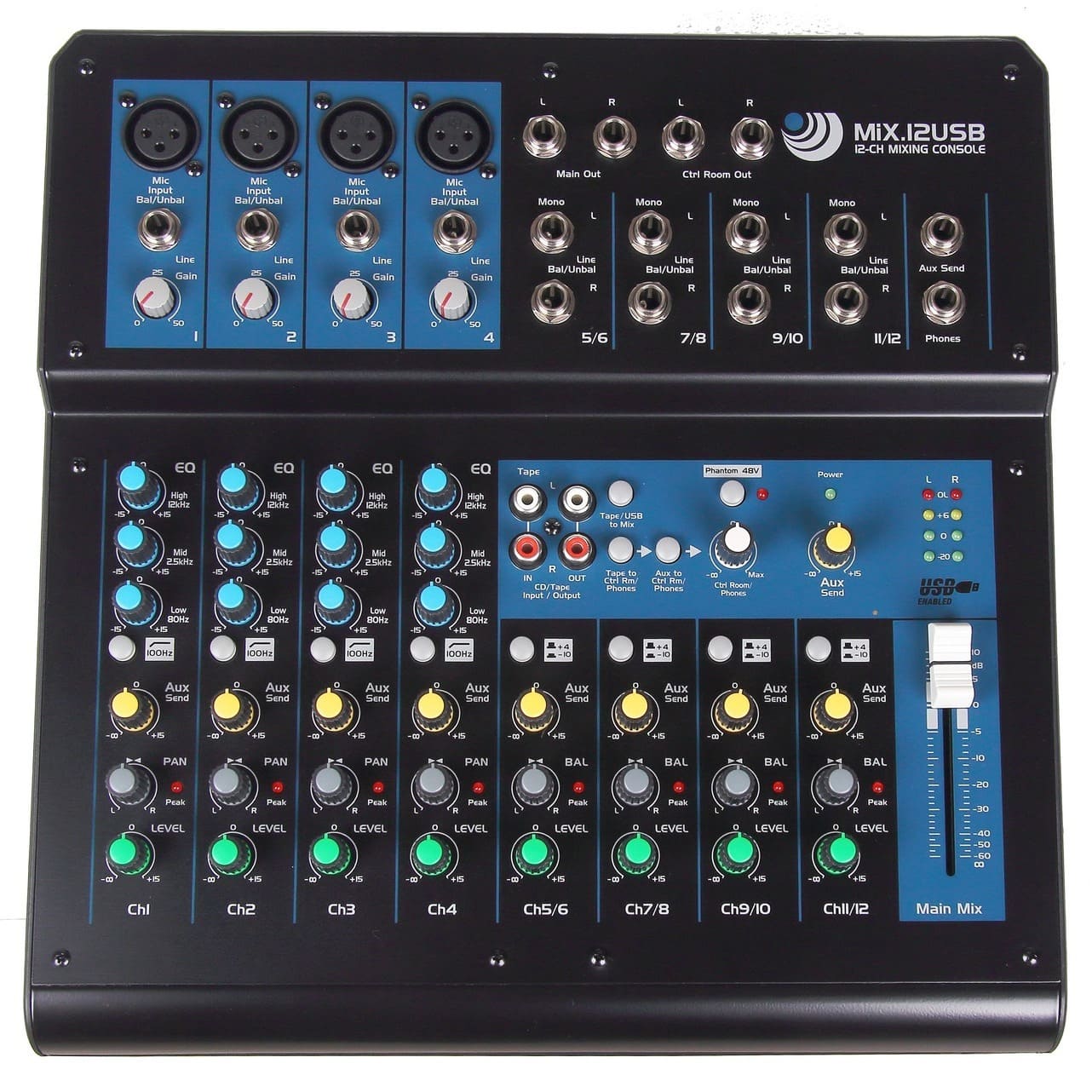Микшер Invotone MiX12USB