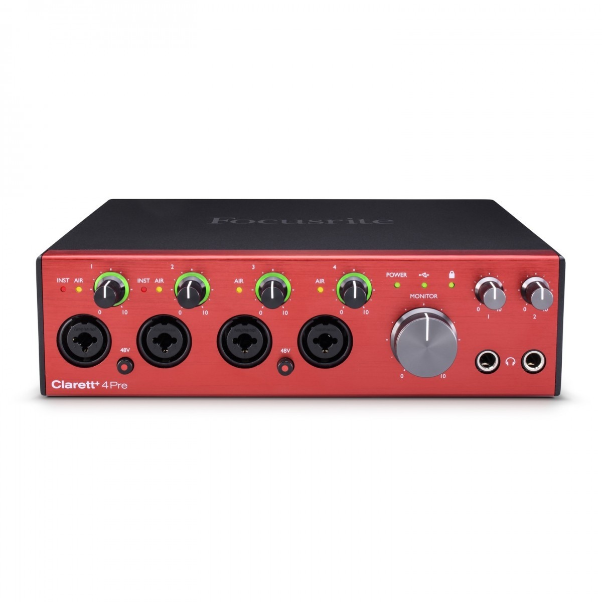 Аудиоинтерфейс FOCUSRITE Clarett+4Pre