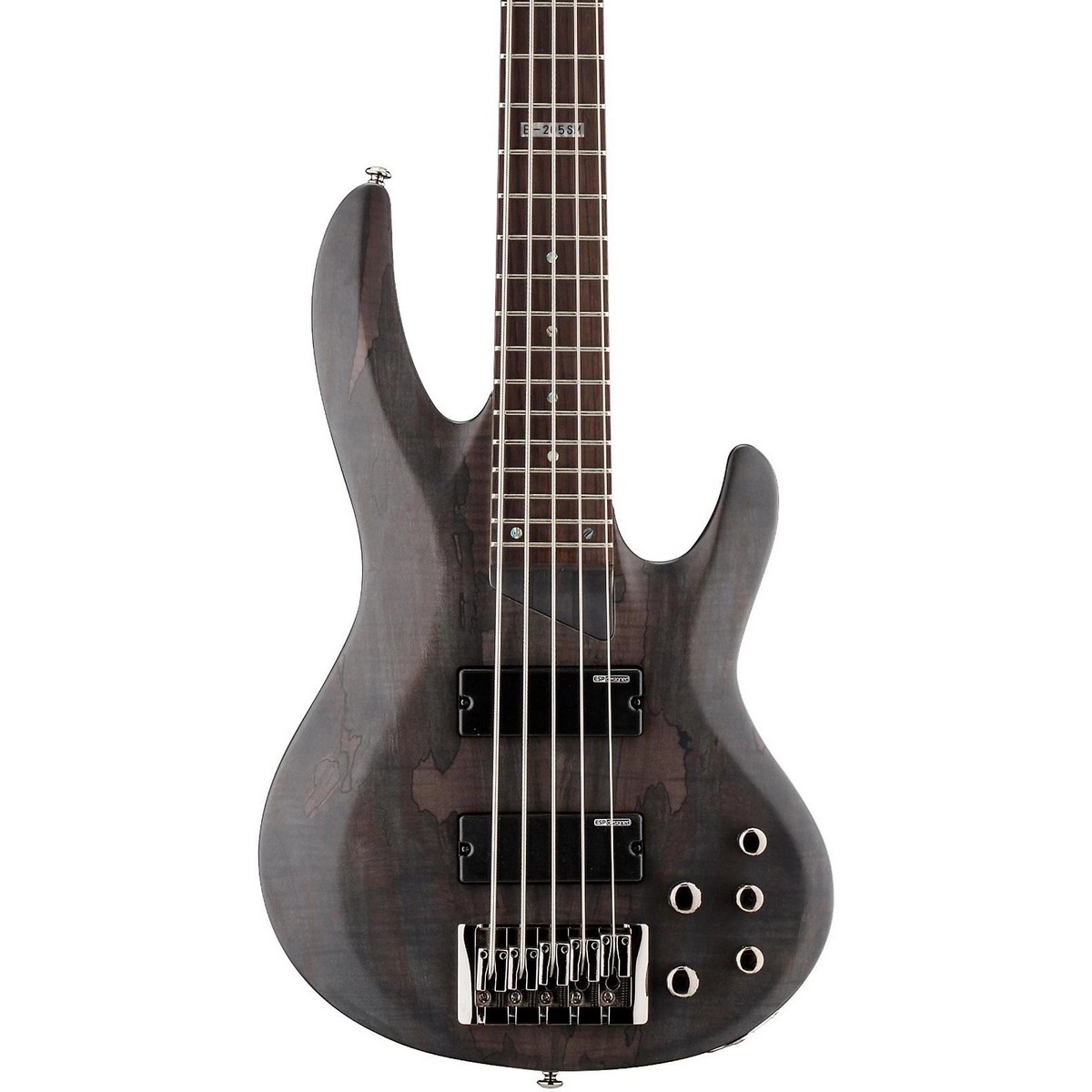 Бас-гитара ESP LTD B-205SM SEE THRU Black Satin