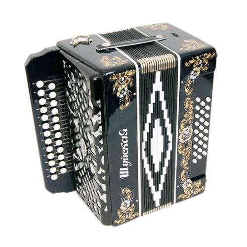 Гармонь Шуйская SZ51XYL-A-BLACK 25х25-III черная