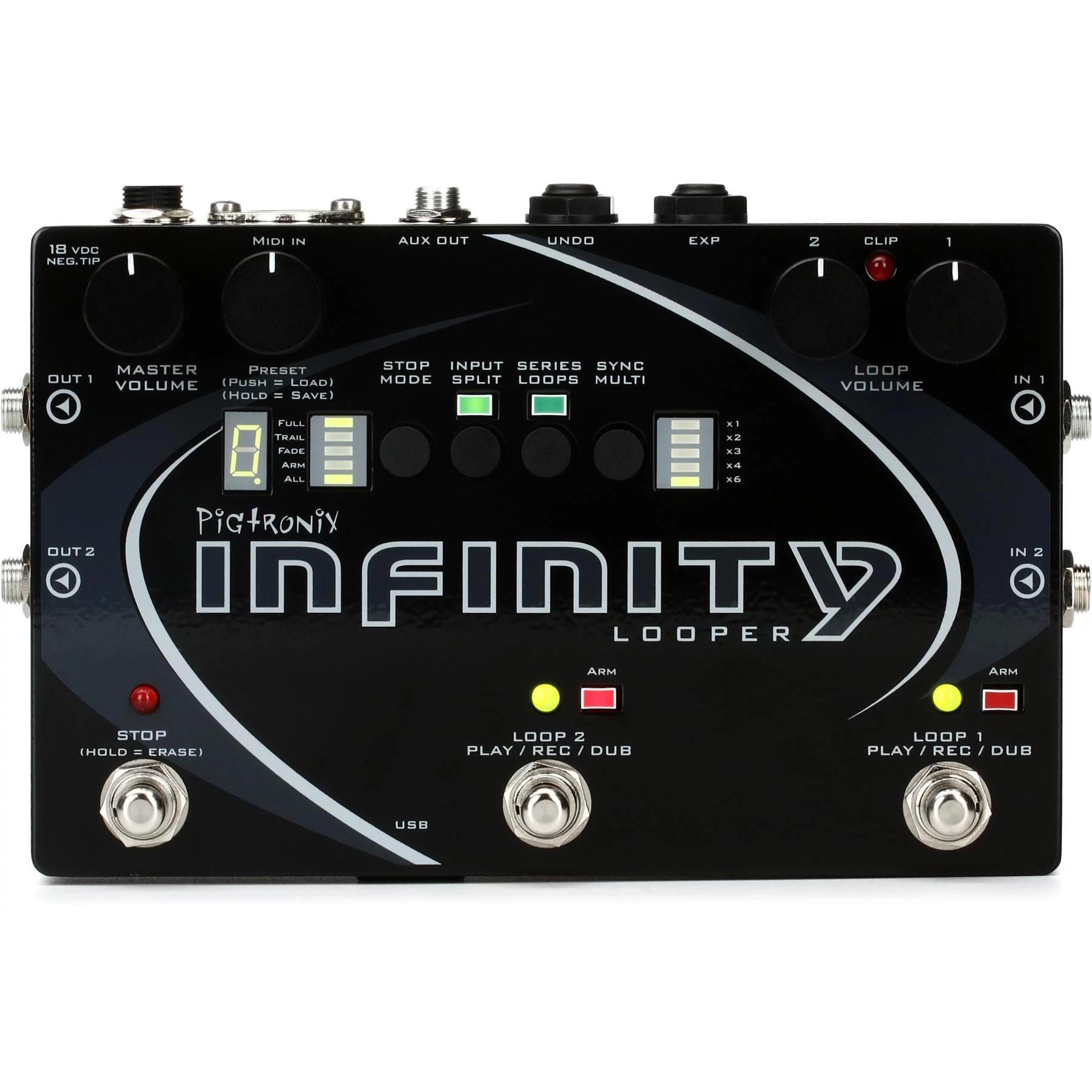 Педаль эффектов PIGTRONIX SPL Infiniti Looper