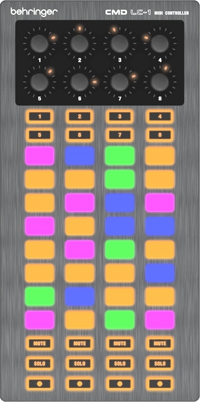 DJ-MIDI контроллер Behringer CMD LC-1