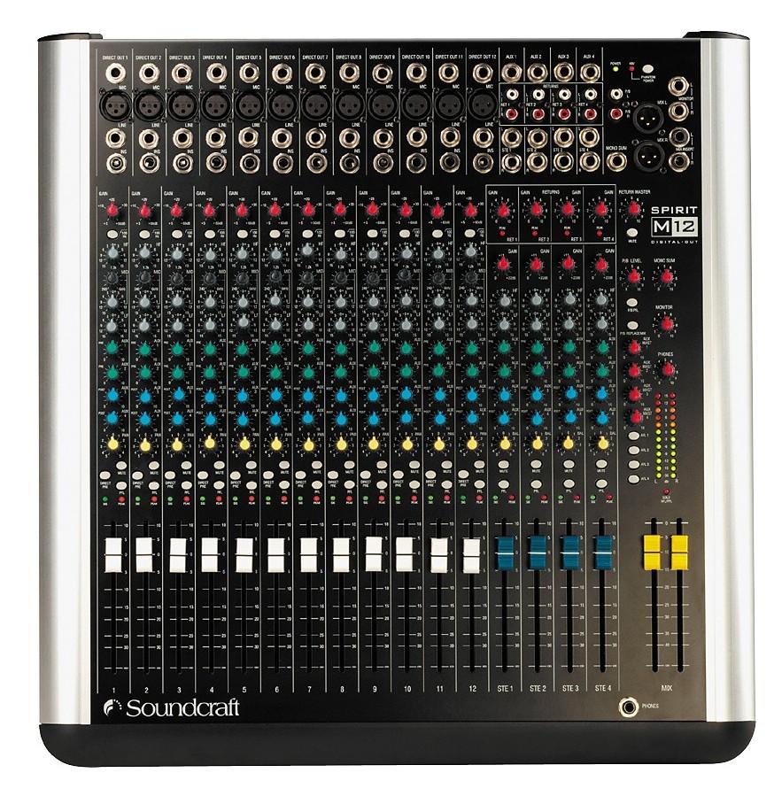 Микшер Soundcraft M12