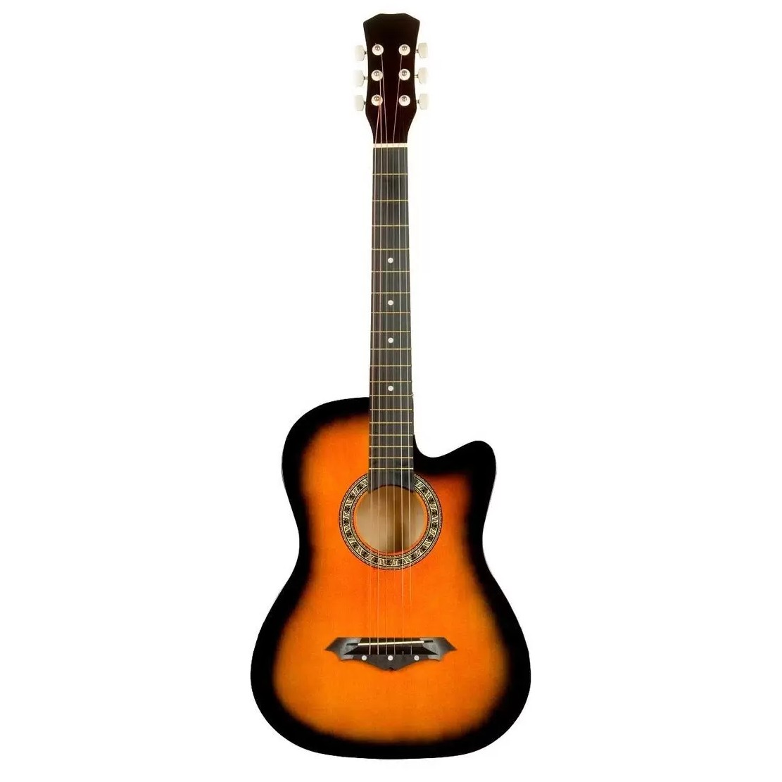 Фолк гитара комплект Jordani JD3810 SET SB