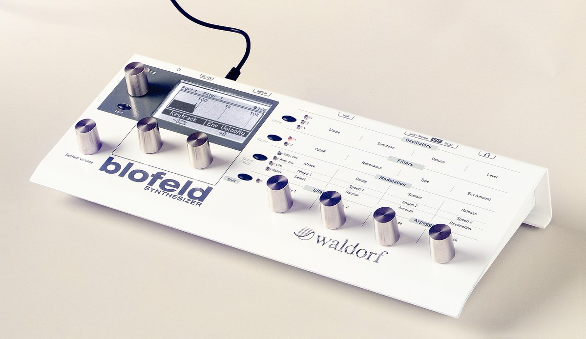 Синтезатор Waldorf Blofeld Desktop white