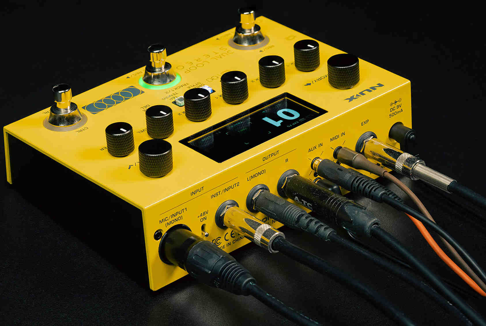 Педаль эффектов NUX NML-3DLS Dual Loop Stereo