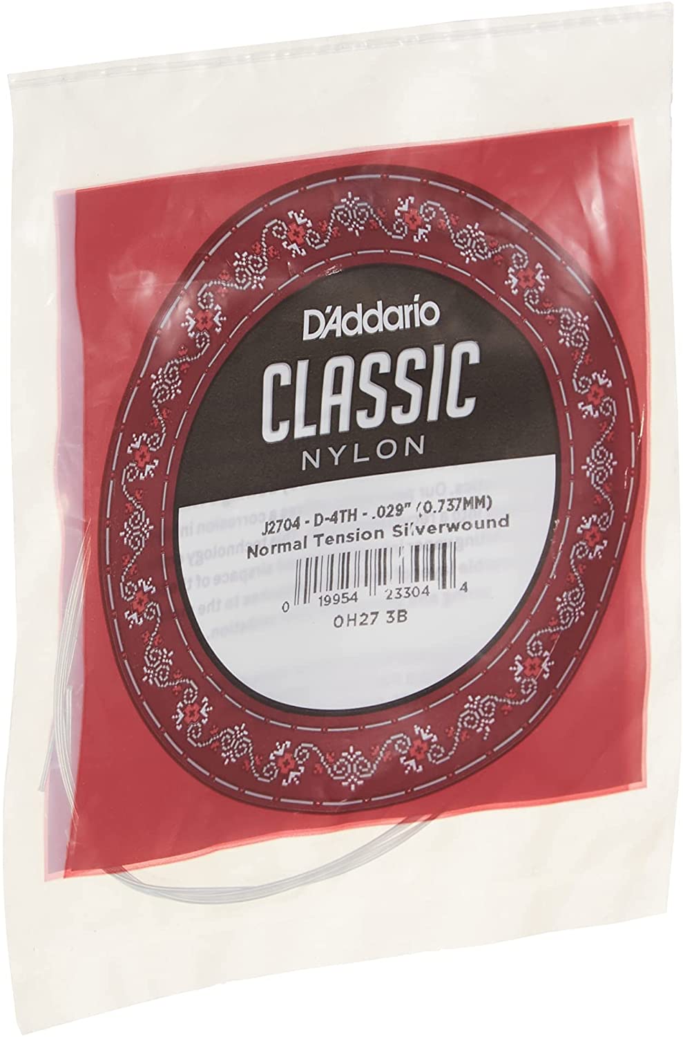 Одиночная струна D'ADDARIO J2704