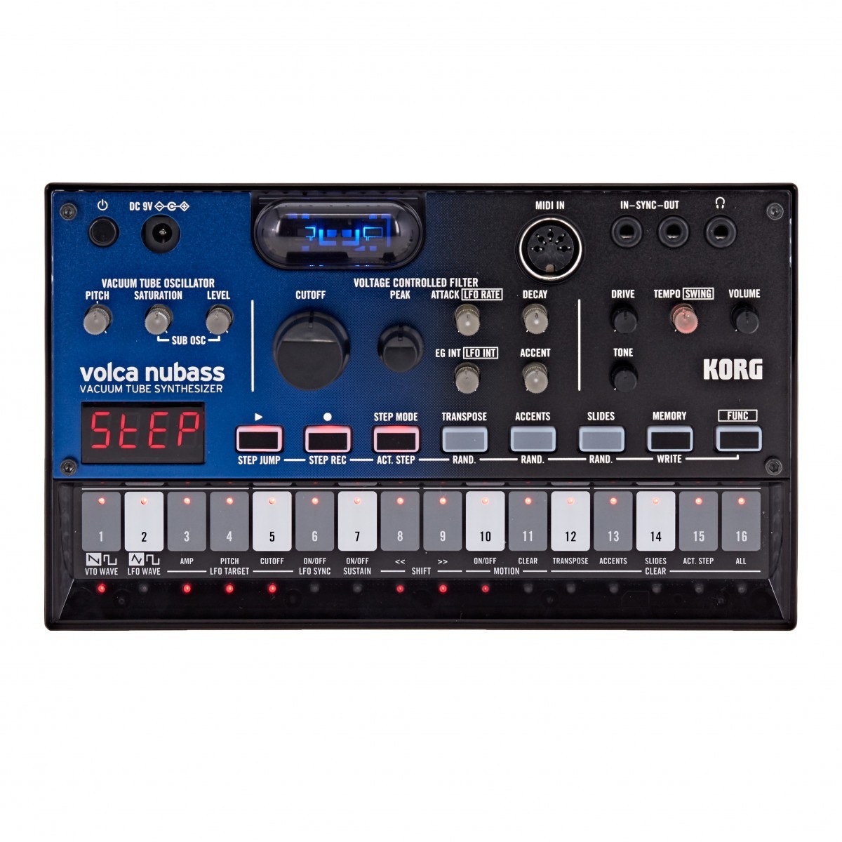 Бас-машина Korg Volca Nubass