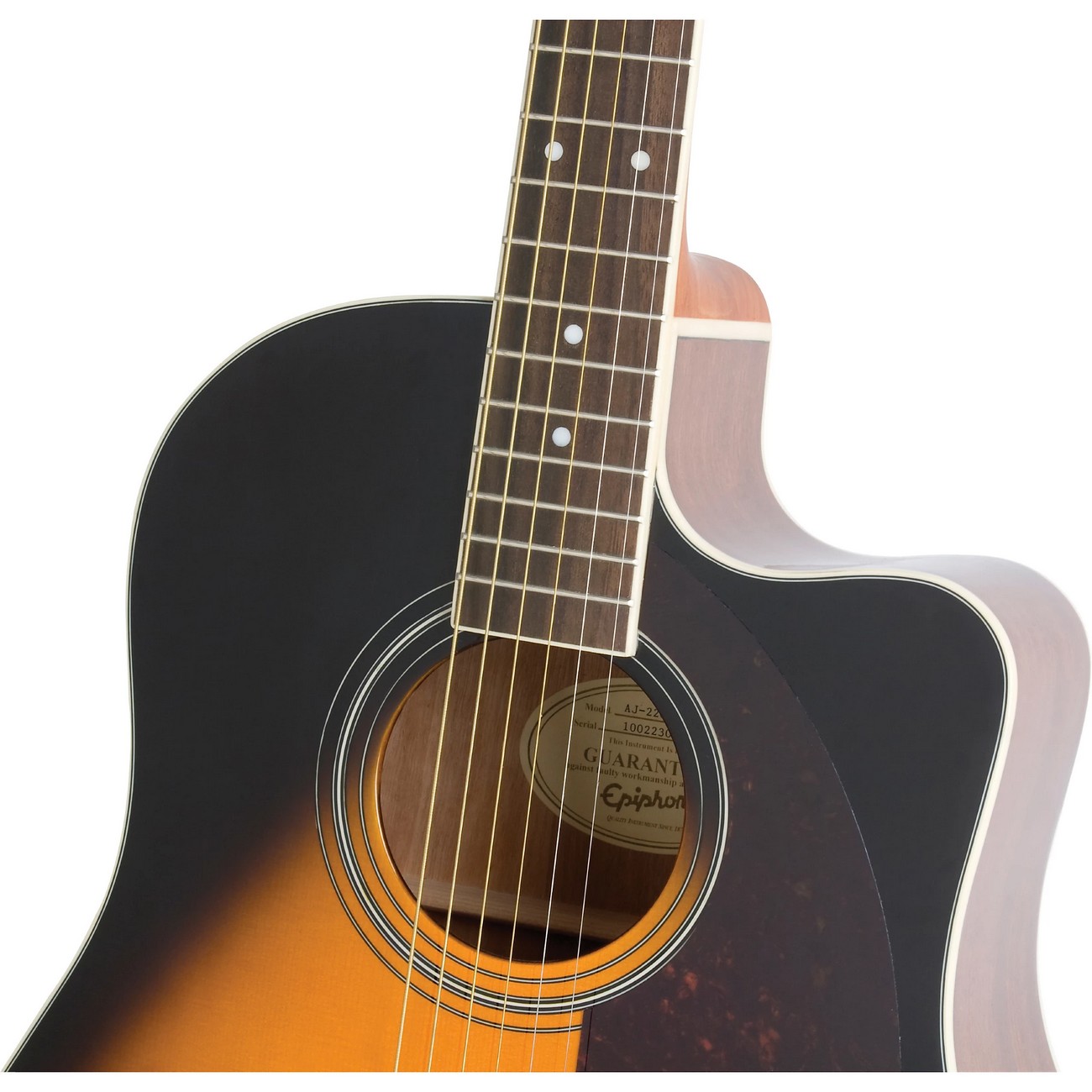 Электроакустическая гитара EPIPHONE J-45EC Studio Solid Top Fishman Presys-II VS Vintage Sunburst