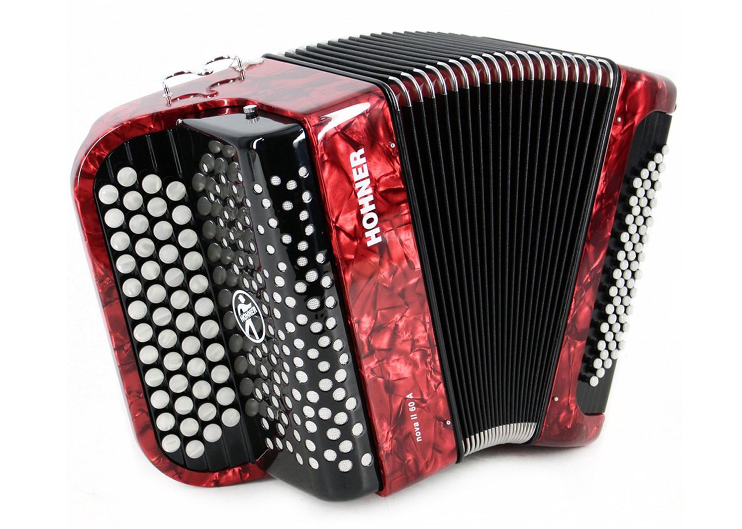 Баян Hohner Nova II 60 A (A1233) red