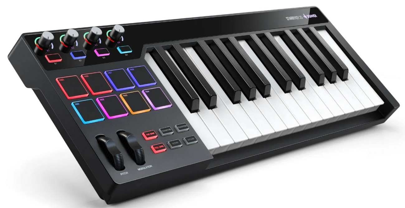 MIDI клавиатура Donner D-25