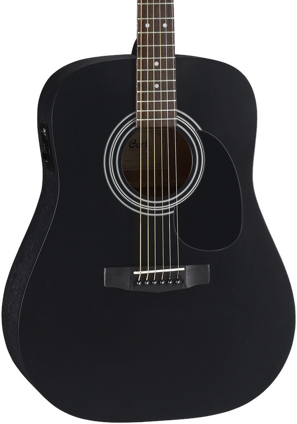 Электроакустическая гитара Cort AD810E-BKS Standard Series