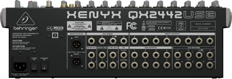 Микшер Behringer QX2442USB