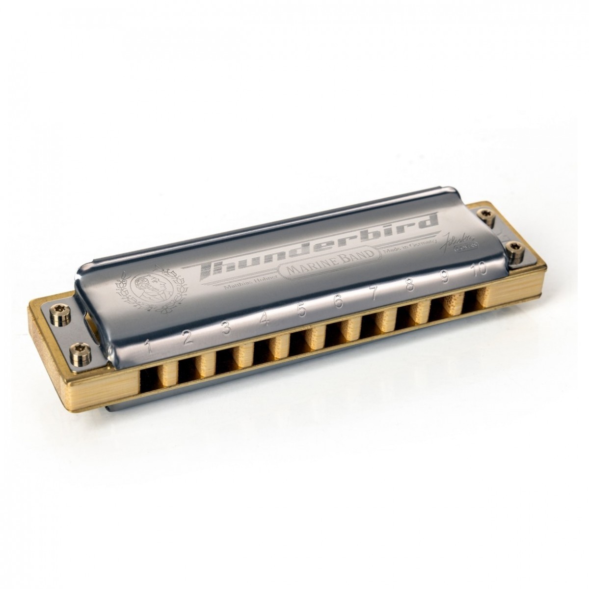 Губная гармошка HOHNER Marine Band Thunderbird D-major, low octave