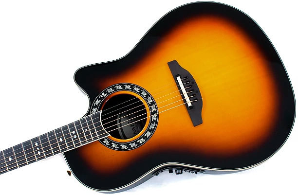 Электроакустическая гитара OVATION LEGEND E-A GITARRE W CASE 2077AX-1 SUNBURS