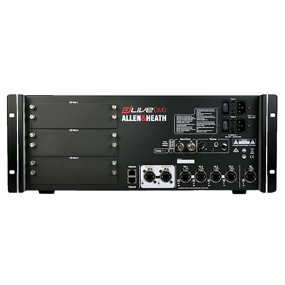 Стейджбокс Allen&Heath dLive DM0 compact 4U MixRack Ultra FX