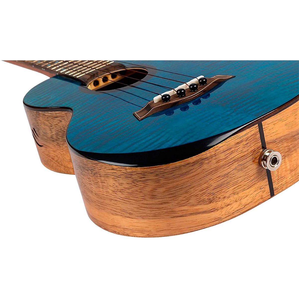 Электро-укулеле FLIGHT COMET TENOR EQ-A Blue