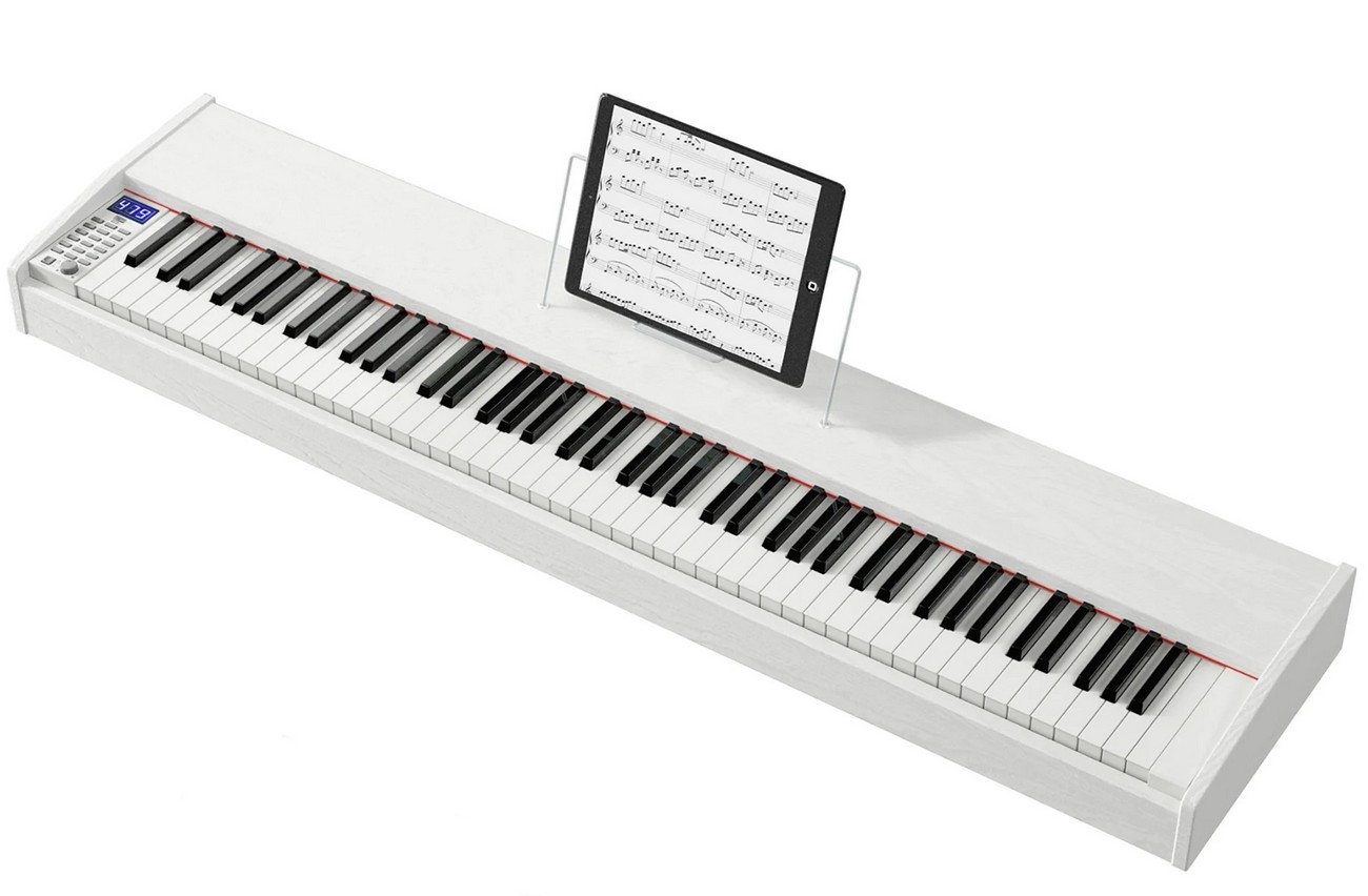 Цифровое пианино Donner DEP-20 White + Stand