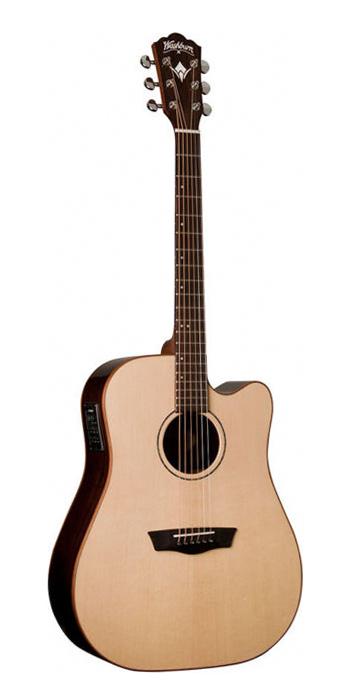 Электроакустическая гитара Washburn WD250SWCE
