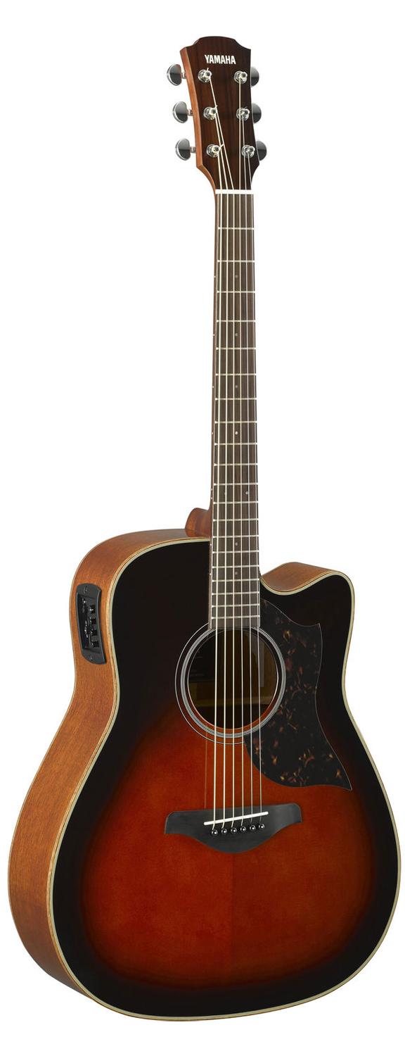 Электроакустическая гитара Yamaha A1M TOBACCO BROWN SUNBURST//02