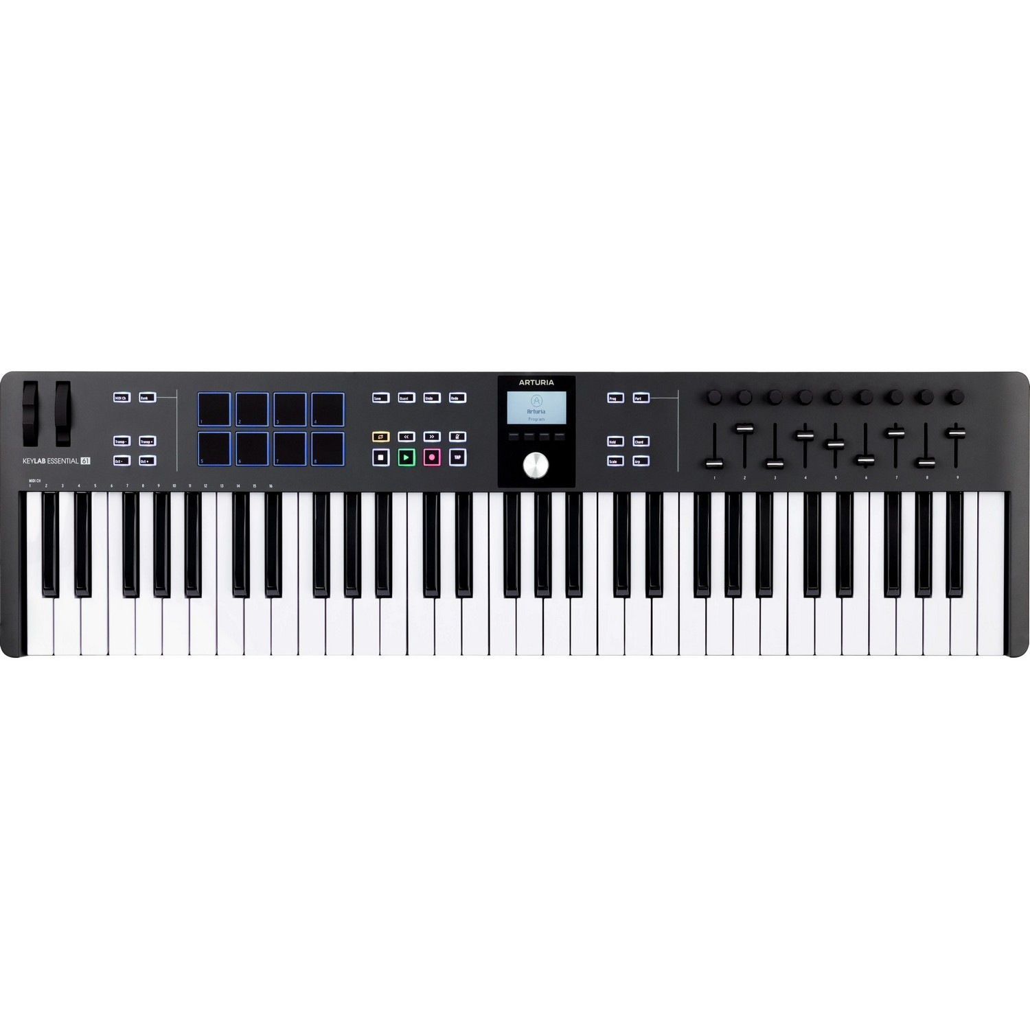 MIDI клавиатура Arturia KeyLab Essential 61 mk3 Black