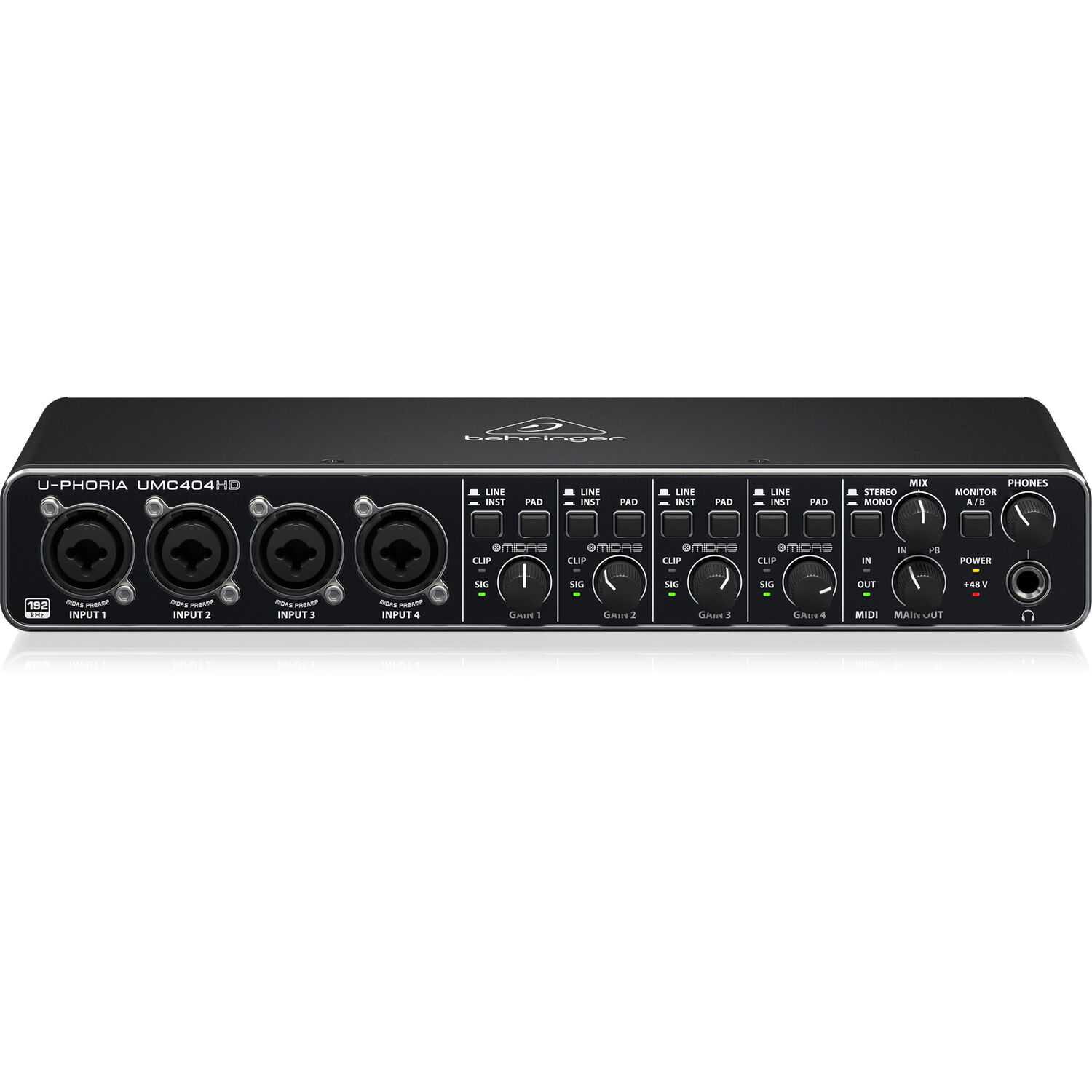 Аудиоинтерфейс Behringer UMC404HD
