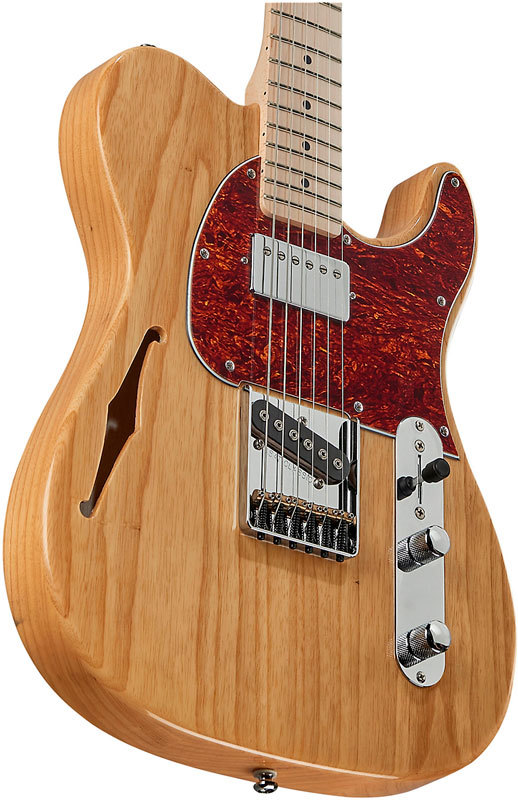 Электрогитара G&L Tribute ASAT® Classic Bluesboy Semi-Hollow Natural Ash MP